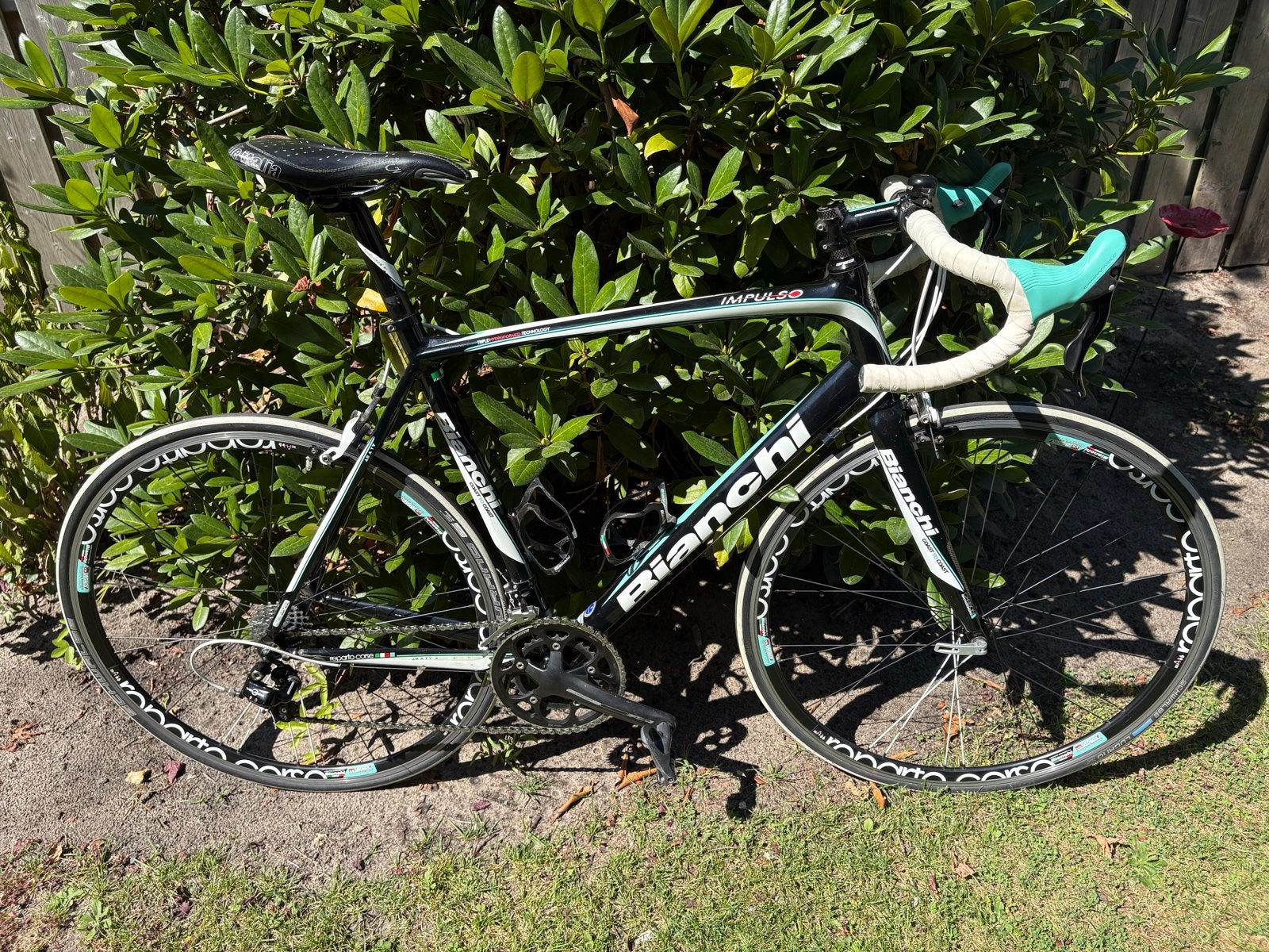 Bianchi Impulso 2013 maat 57 Campagnolo Veloce, Fietsen en Brommers, Fietsen | Racefietsen, 28 inch, Gebruikt, 10 tot 15 versnellingen