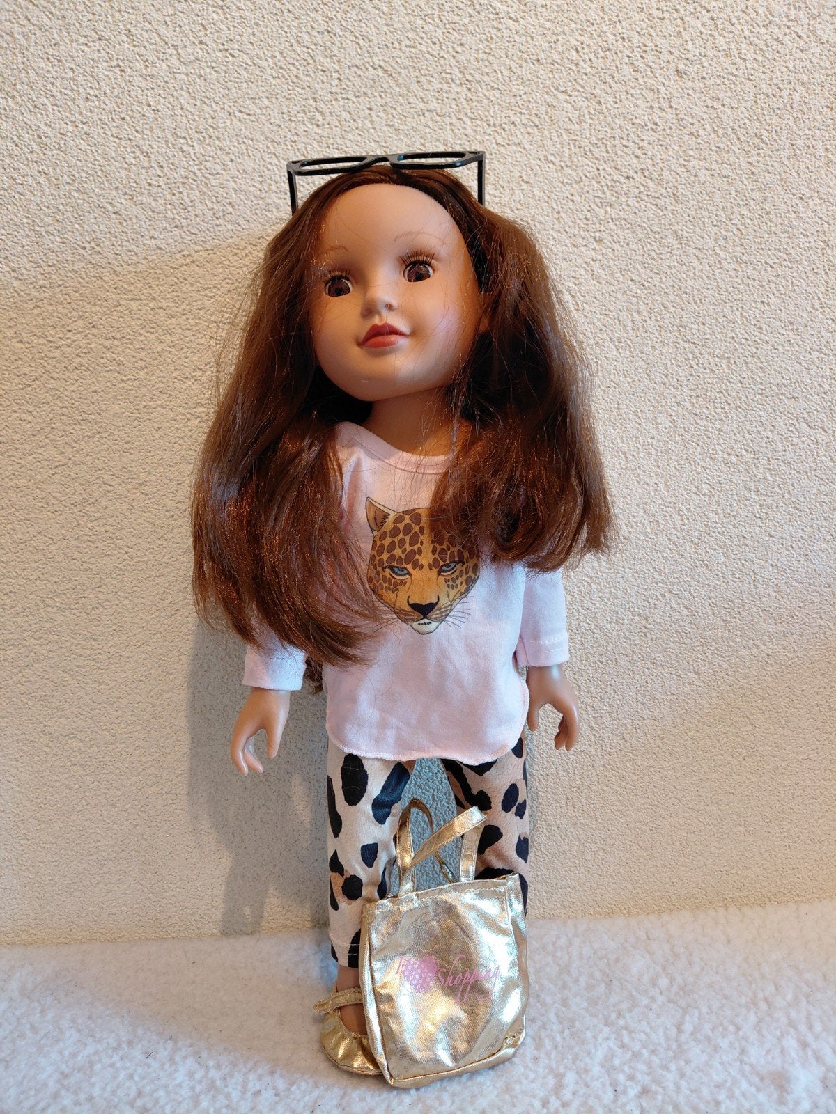 Leuke Meisjes Pop van Lotus  🪷 = 46 cm, Ophalen of Verzenden, Zo goed als nieuw, Overige typen