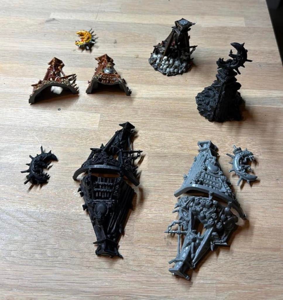 Warhammer Goblin Idol of Mork per stuk, Ophalen of Verzenden, Zo goed als nieuw, Warhammer
