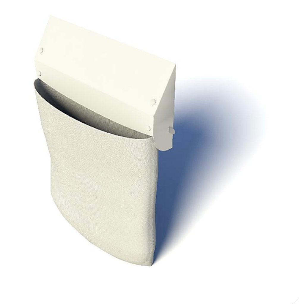 SECUMAX BRIEVENBUSBEVEILIGING PLUS - CREME - RAL 9001, Tuin en Terras, Gebruikt, Brievenbusklep, Ophalen of Verzenden, Rvs