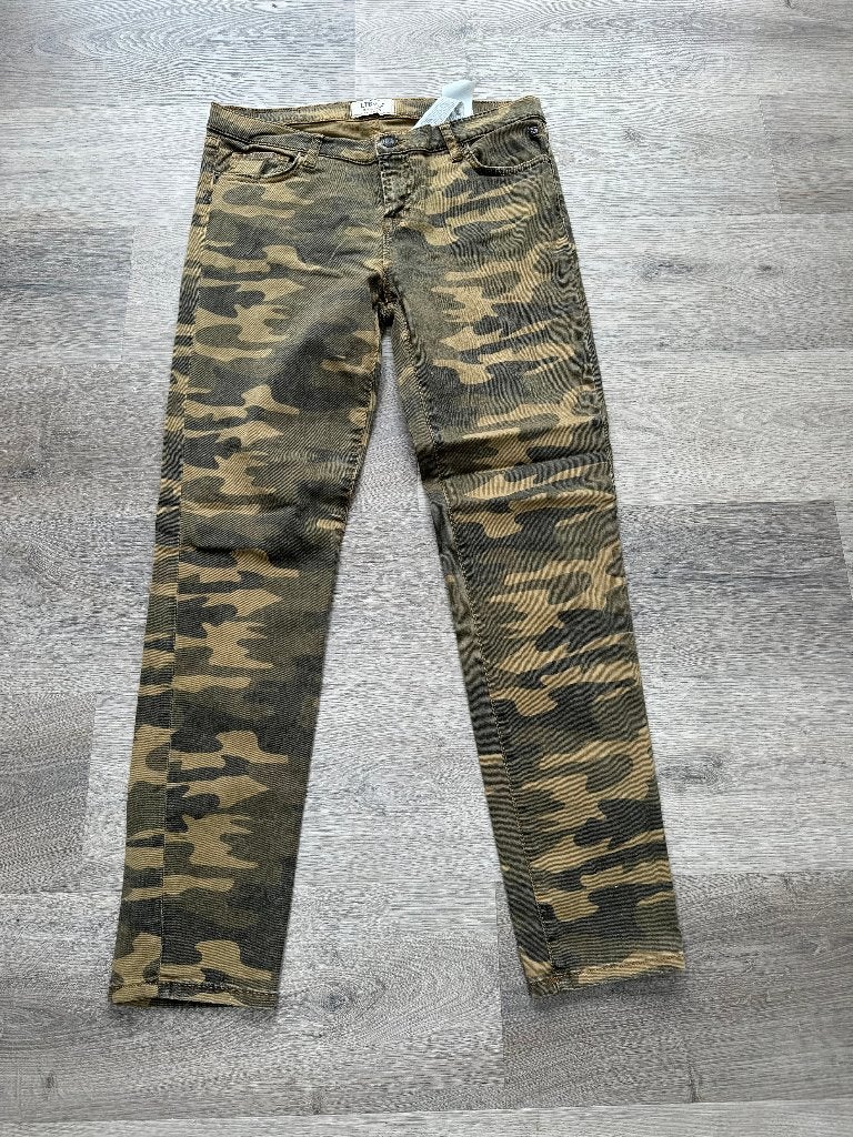 LTB camouflage jeans broek NIEUW maat W32 low rise / slim DX, Kleding | Dames, Overige kleuren, Nieuw, Ophalen of Verzenden, LTB
