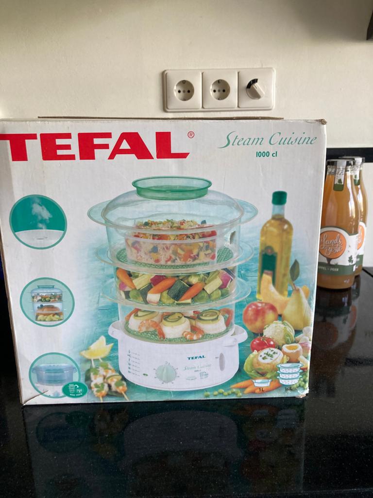 TEFAL STOOMKOKER , elektrisch, nieuw, Ophalen of Verzenden, Nieuw