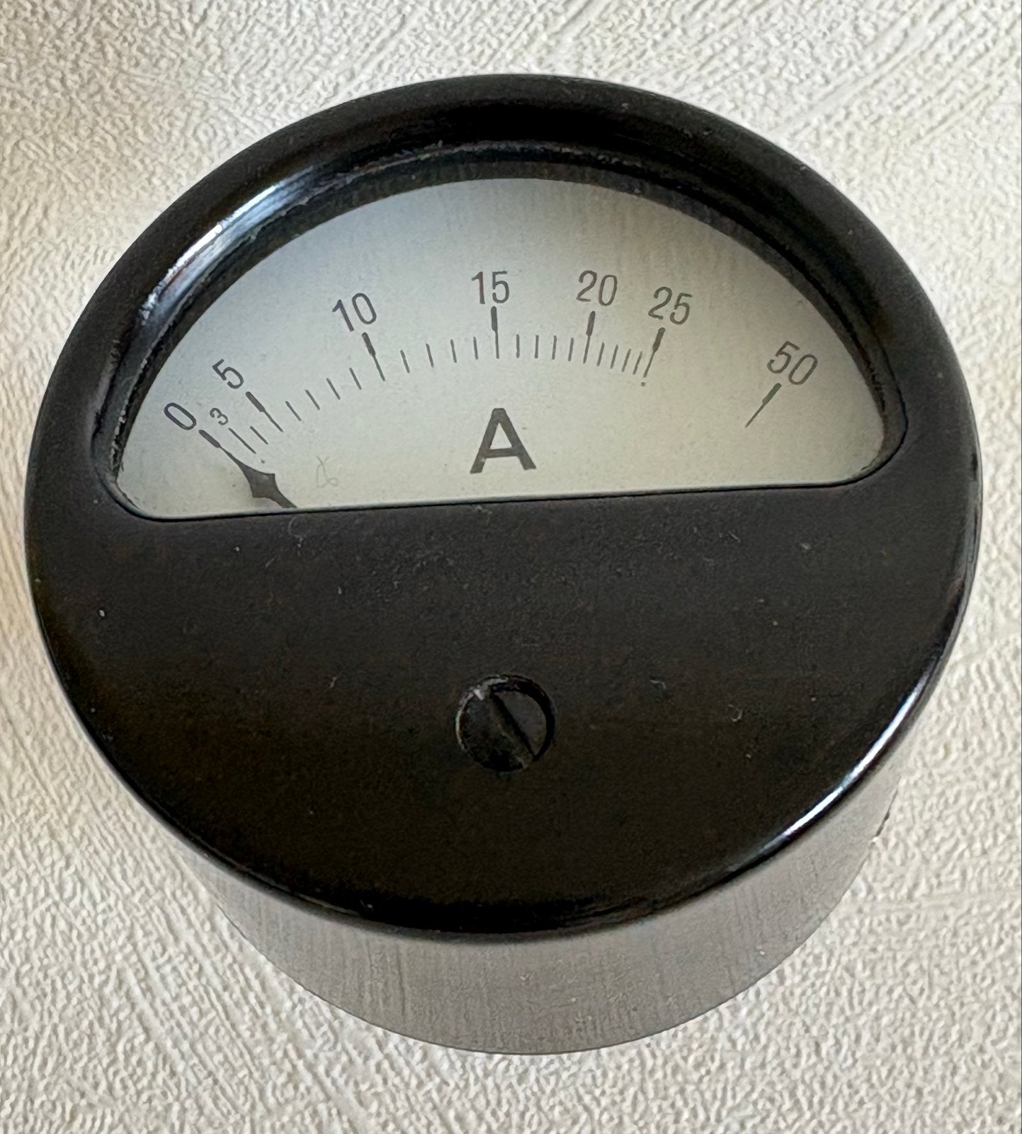 Vintage Amperemeter - Antieke Stroommeter, Ophalen of Verzenden