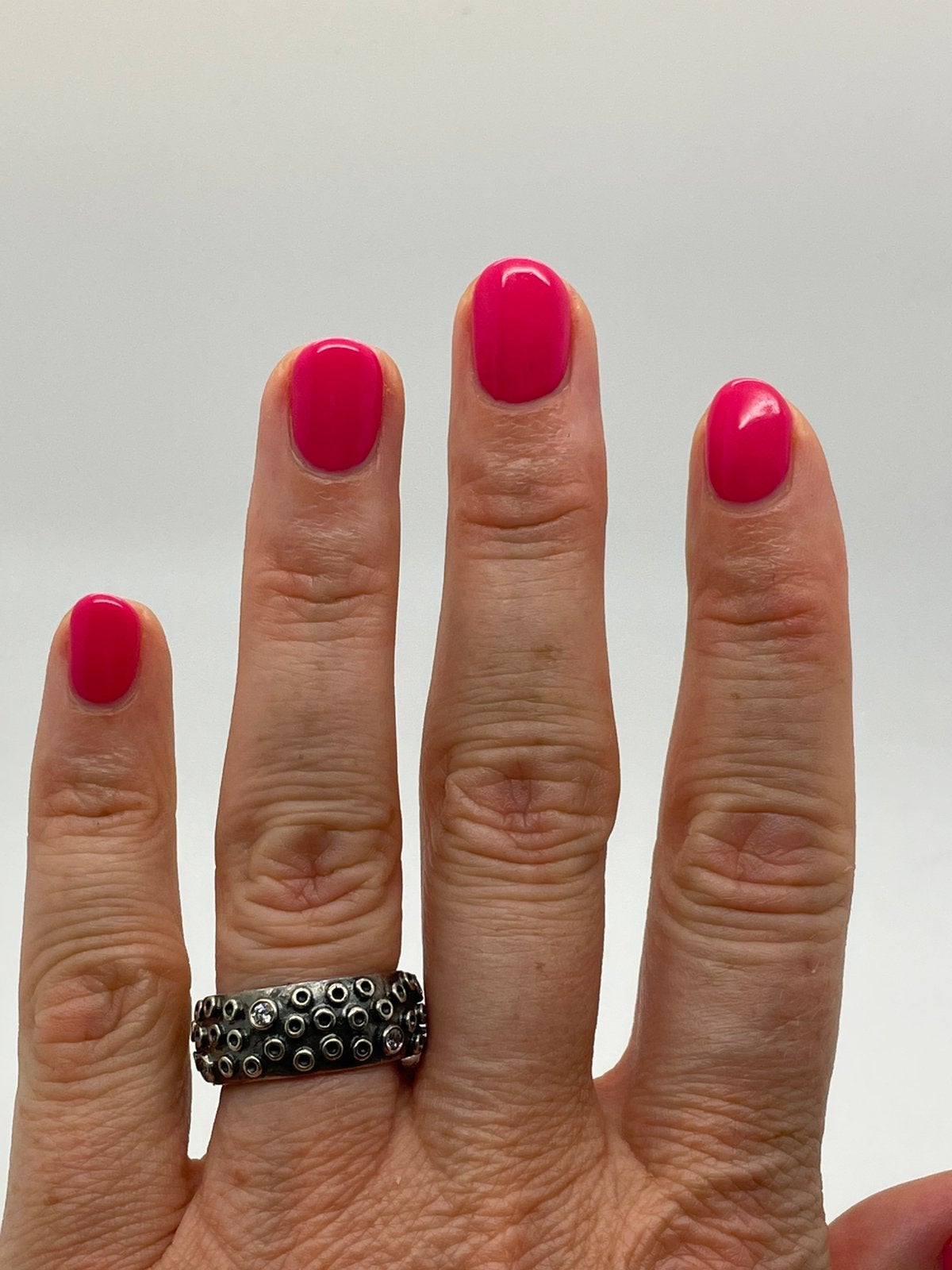 E896 Prachtige zilberen Pandora ring maat 17,5, Sieraden, Tassen en Uiterlijk, Ringen, Ophalen of Verzenden, X, Dame, Zilver