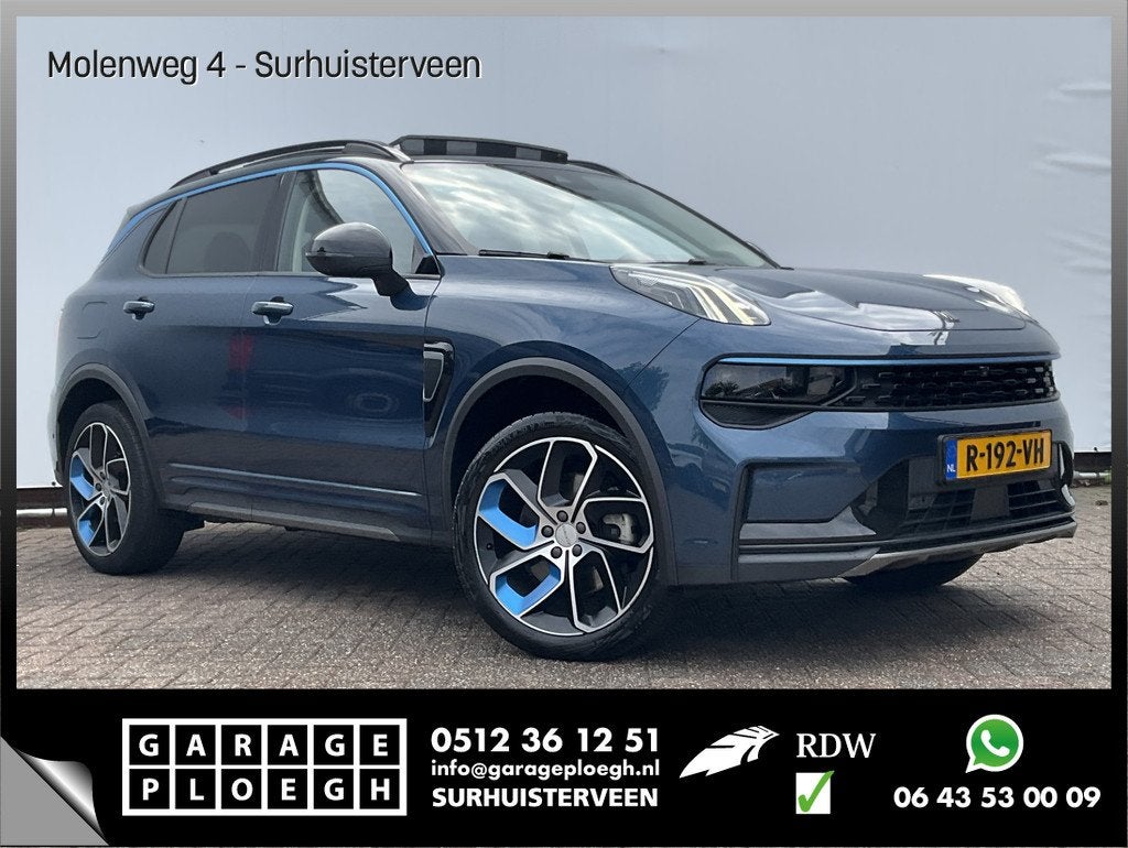 Lynk & Co 01 1.5 PHEV 262PK Adapt.Cruise 360° Cam Carplay P, Auto's, Lynk & Co, Euro 6, Blauw, 120 €/maand, Origineel Nederlands
