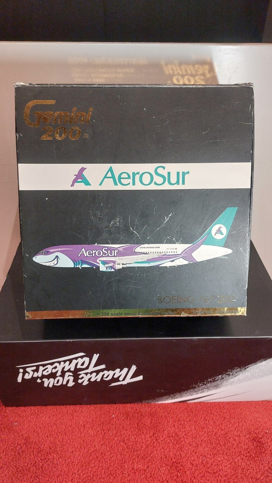 Gemini200 Boeing 767-200 Aerosur., Ophalen of Verzenden, Zo goed als nieuw, Schaalmodel