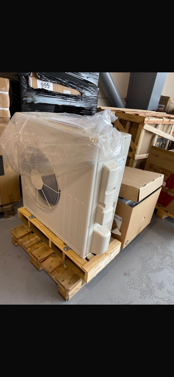 Warmtepomp- Mercuria Ace 6kW, F, Overige typen, Nieuw, Minder dan 60 cm