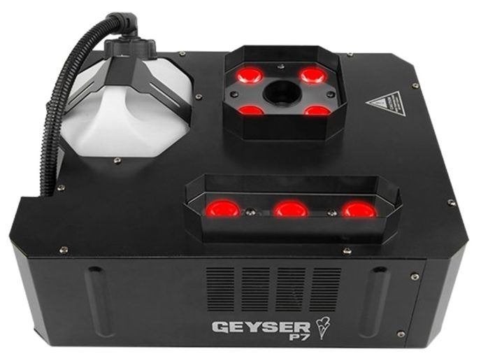 CHAUVET GEYSER P7, Ophalen of Verzenden, Zo goed als nieuw, Rookmachine, Kleur