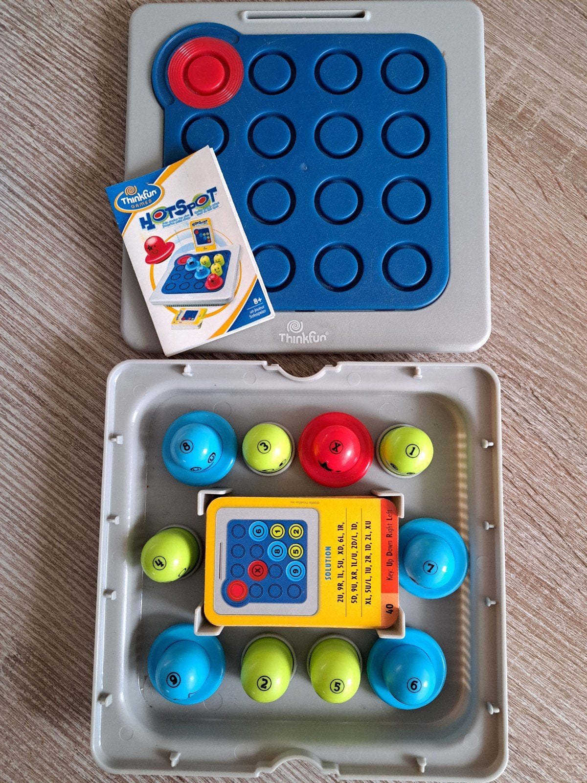 Thinkfun Hotspot logisch denkspel, Ophalen of Verzenden, Minder dan 500 stukjes, Zo goed als nieuw, Overige typen