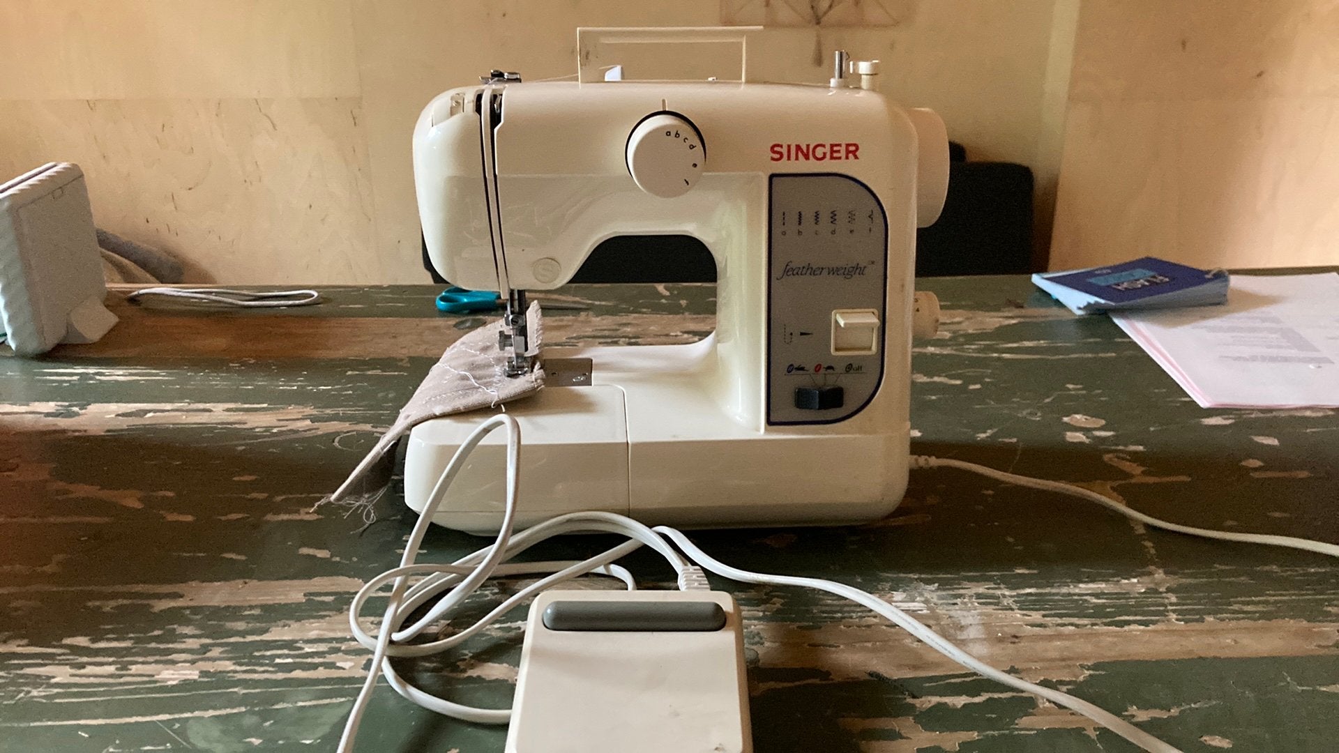 Mini singer naaimachine model 100, Ophalen, Gebruikt, Naaimachine, Singer