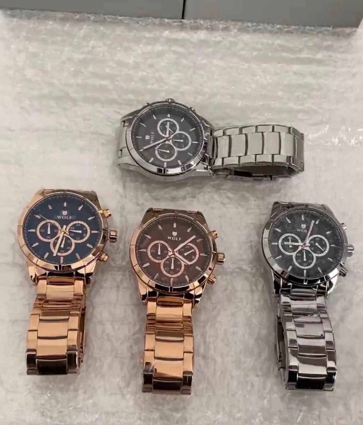 Wolf Luxe Horloges - Diverse Modellen met luxe horlogedoos, Sieraden, Tassen en Uiterlijk, Overige merken, Staal, Polshorloge