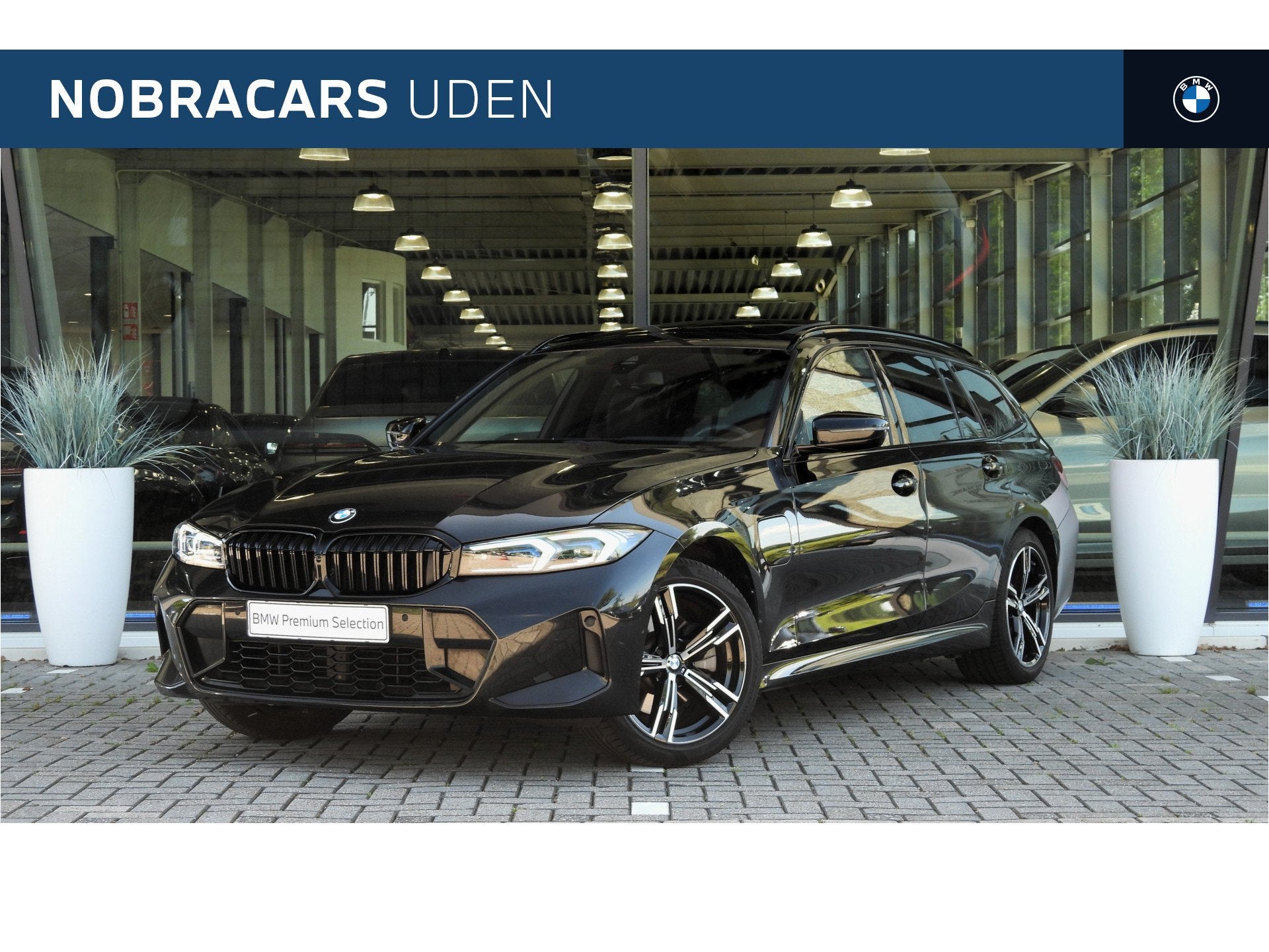 BMW 3 Serie Touring 330e xDrive High Executive M Sport Autom, Auto's, 1998 cc, Gebruikt, 4 cilinders, Met garantie (alle)