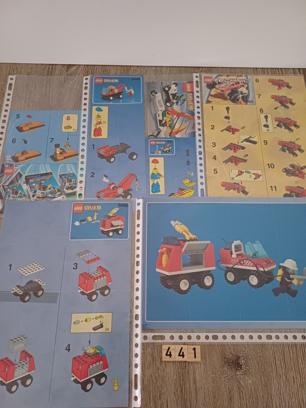 Lego Oude Bouwbeschrijvingen, Ophalen of Verzenden, Gebruikt
