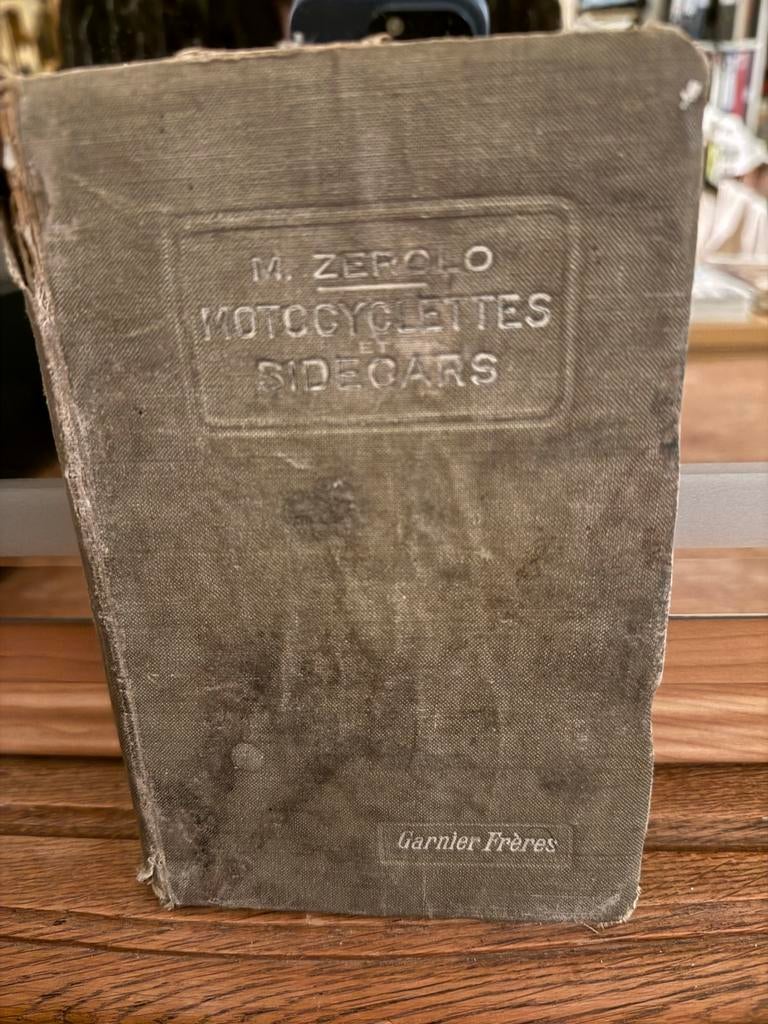 M. Zerolo - Motocyclettes et Sidecars (Oud Boek), Boeken, Motoren, Ophalen of Verzenden, Gelezen, Algemeen