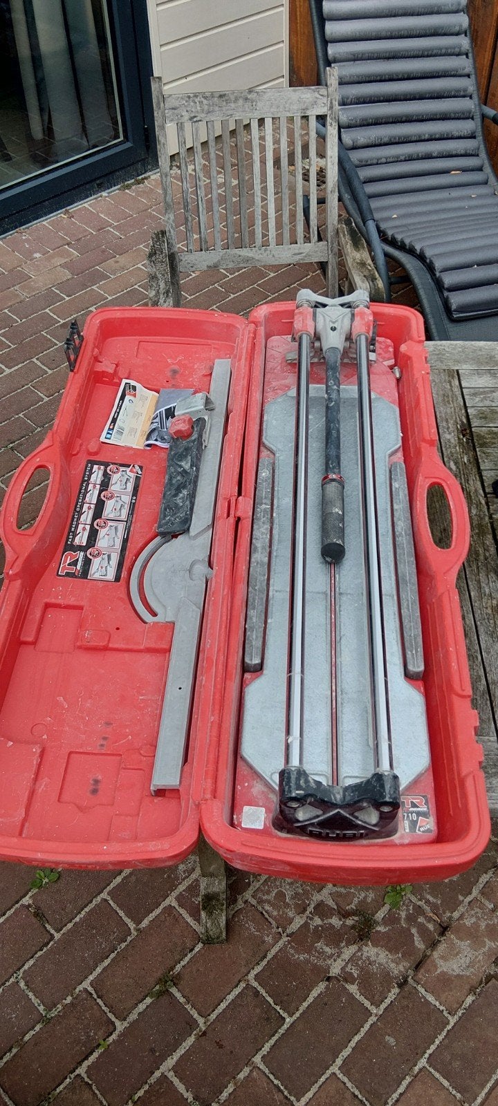 Rubi TR-700-S Tegelsnijder - Professioneel en Betrouwbaar, Ophalen of Verzenden