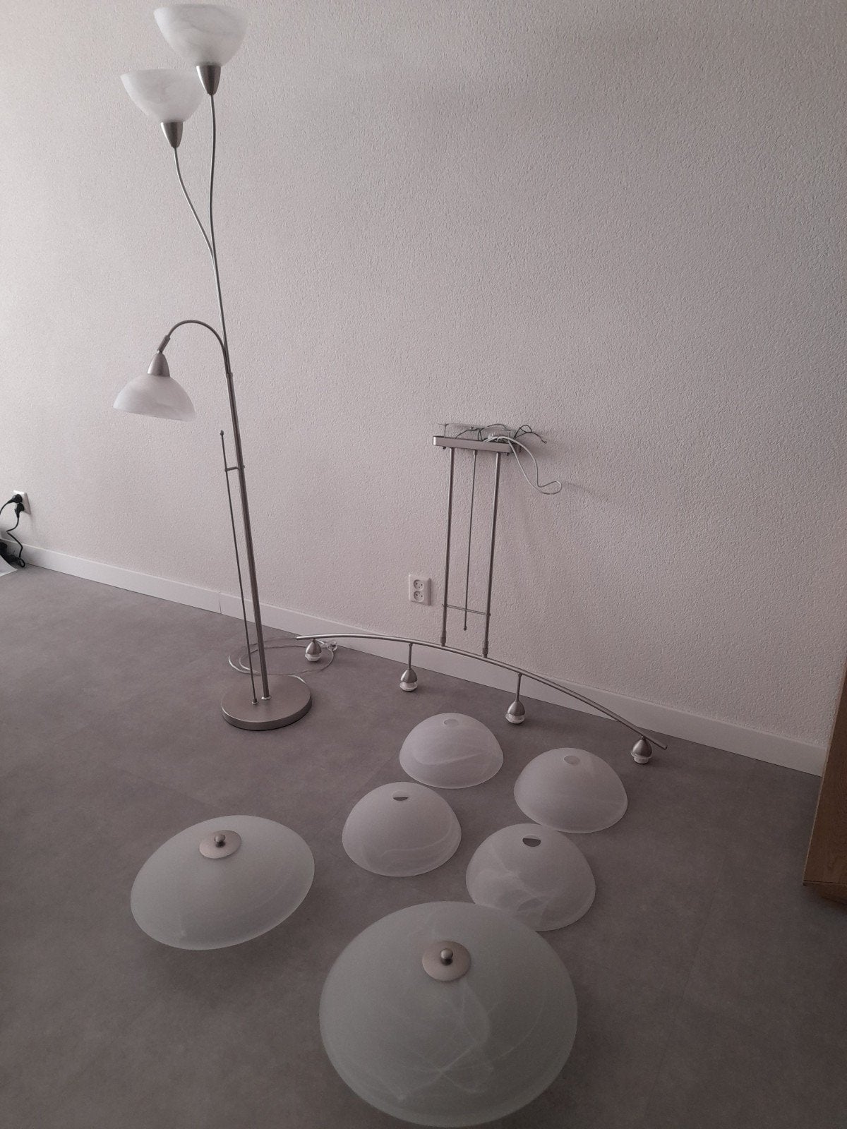 Steinhauer  lampen set, Huis en Inrichting, Ophalen, Gebruikt, Glas