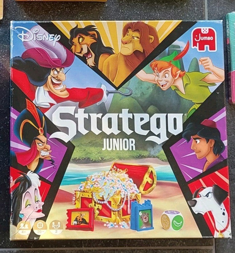 Disney Stratego Junior, Een of twee spelers, Ophalen of Verzenden, Zo goed als nieuw, Jumbo