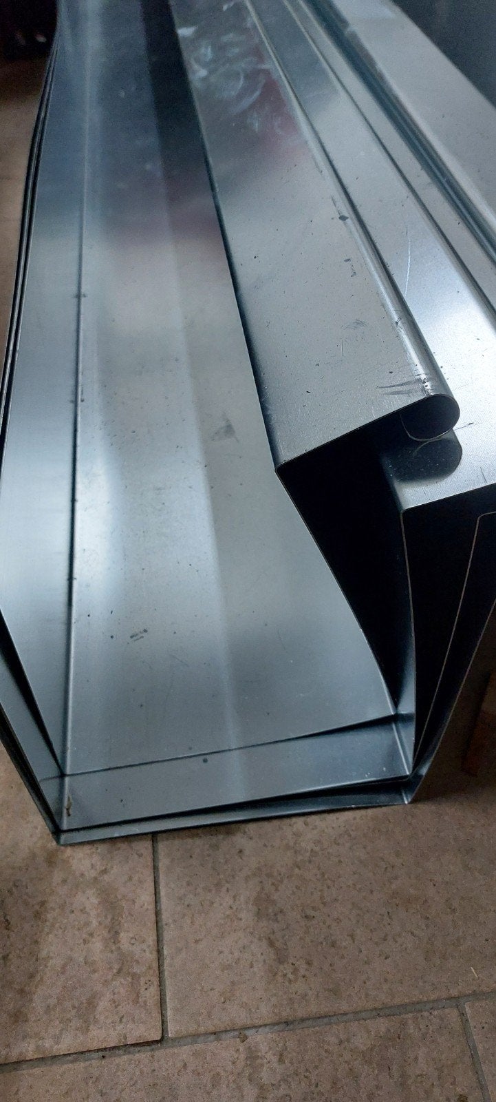 Nieuwe zinken dakgoten - 20 cm hoog, 16 cm breed, Ophalen, 6 meter of meer, Nieuw, Zink
