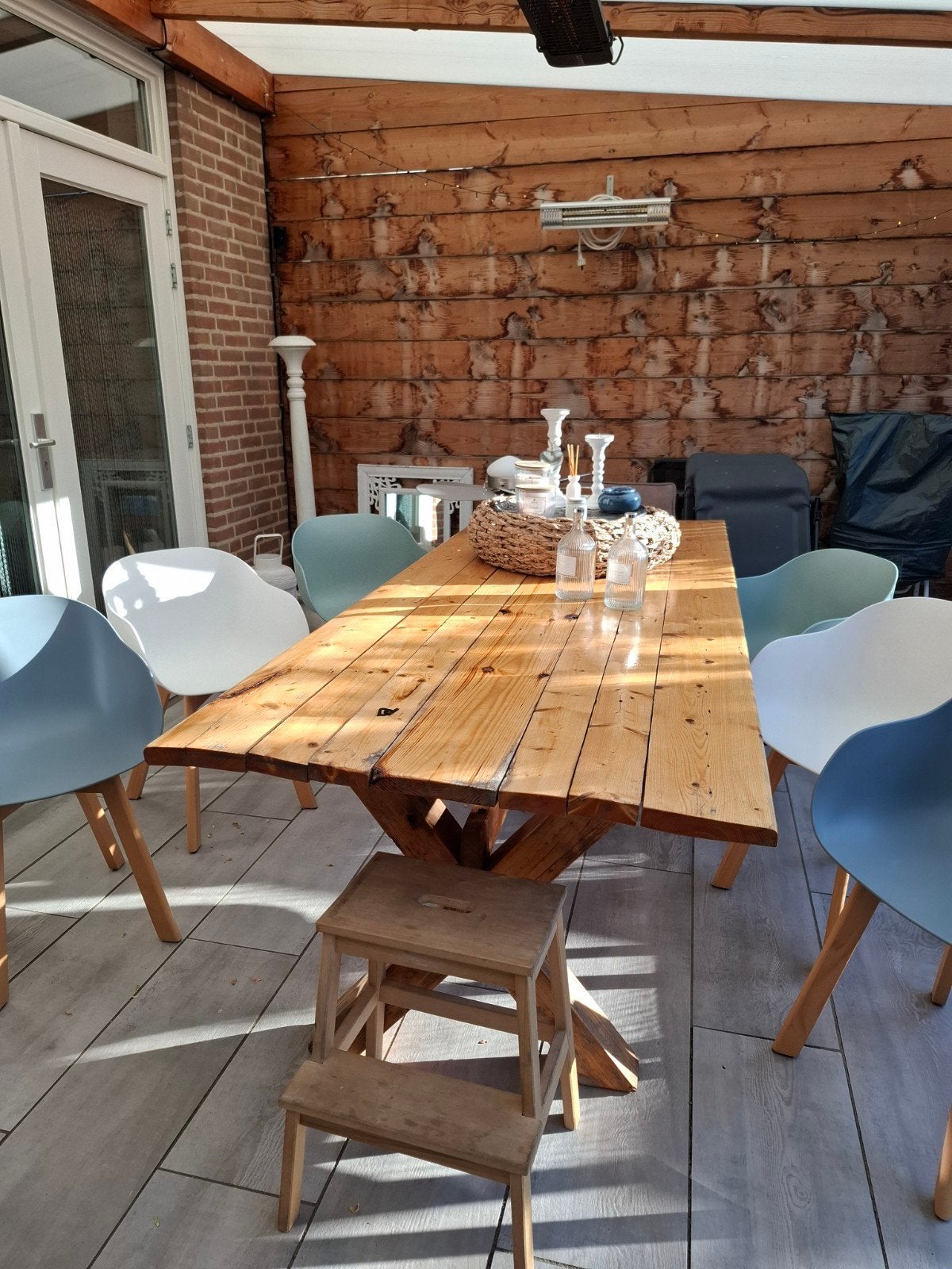 6 stoelen voor weinig, Tuin en Terras, Tuinsets en Loungesets, Ophalen, Gebruikt, Kunststof