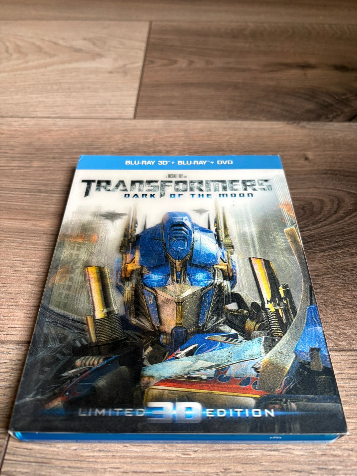 Transformers Dark of the Moon 3D blu ray, Cd's en Dvd's, Ophalen of Verzenden, Zo goed als nieuw, Actie