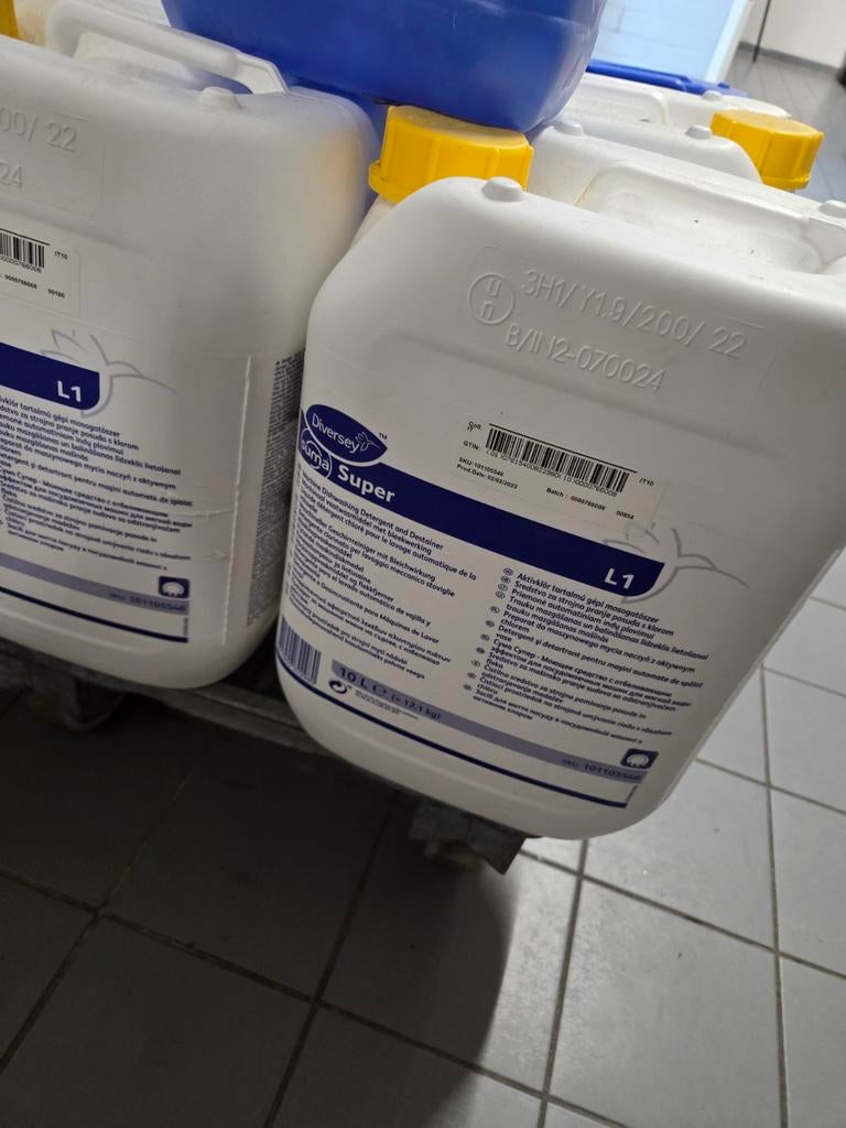 Professionele vaatwasmiddelen van Diversey, Ophalen of Verzenden, Nieuw