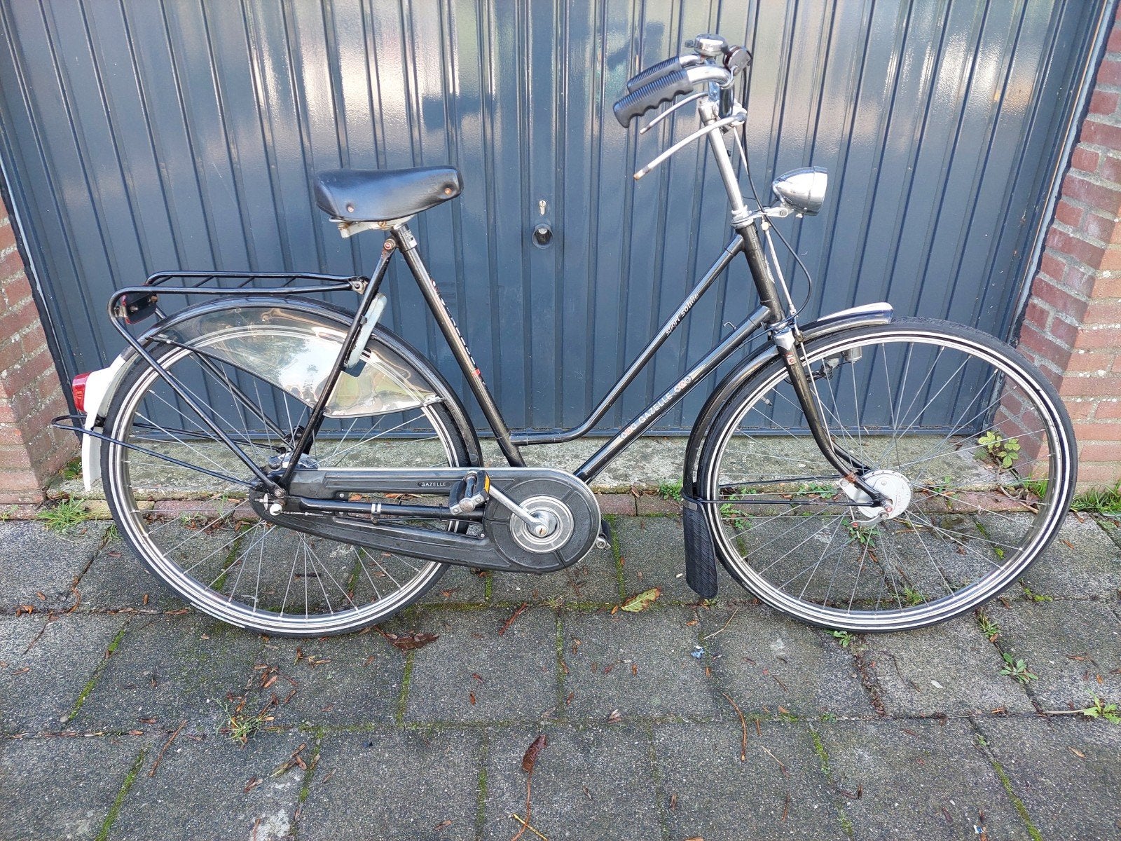 oldtimer gazelle sport solide 3 vers stangremmen, Ophalen, Jaren '60 of nieuwer, 59 cm of meer, Gazelle