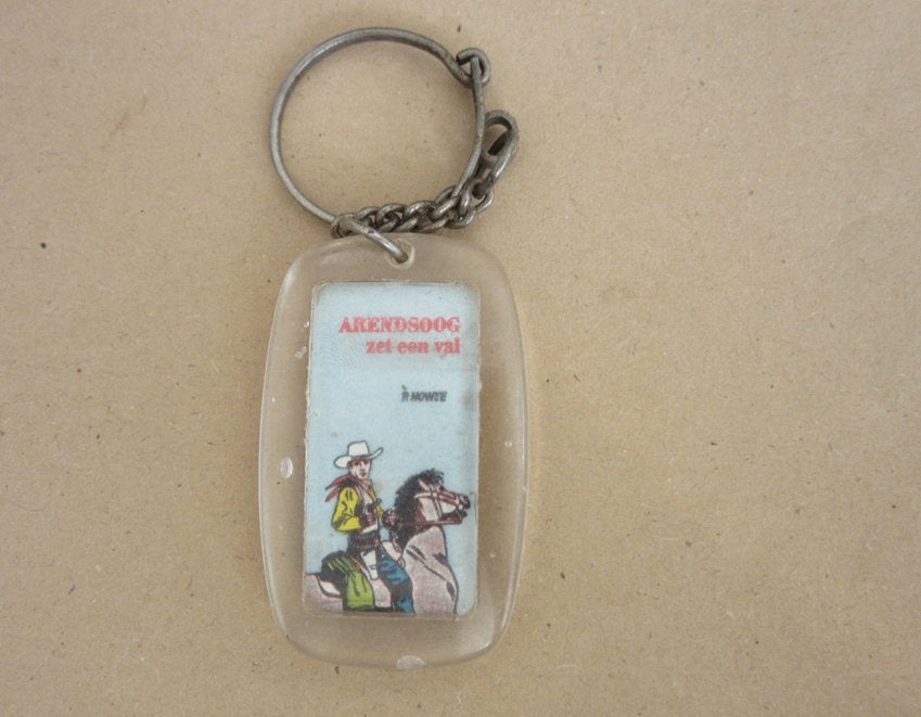 Arendsoog sleutelhanger, Verzenden, Overige figuren, Gebruikt, Overige typen