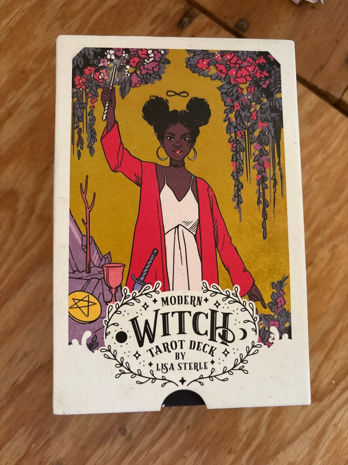 Modern Witch Tarot Deck - Lisa Sterle, Verzenden, Zo goed als nieuw, Tarot of Kaarten leggen, Overige typen