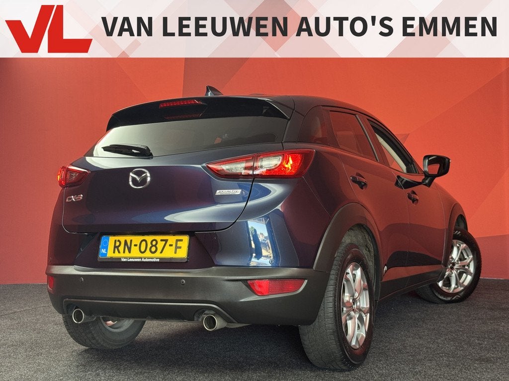 Mazda CX-3 2.0 SkyActiv-G 120 Dynamic | Navi | Stoelverwarmi, Auto's, Mazda, Voorwielaandrijving, 1998 cc, Stof, Gebruikt