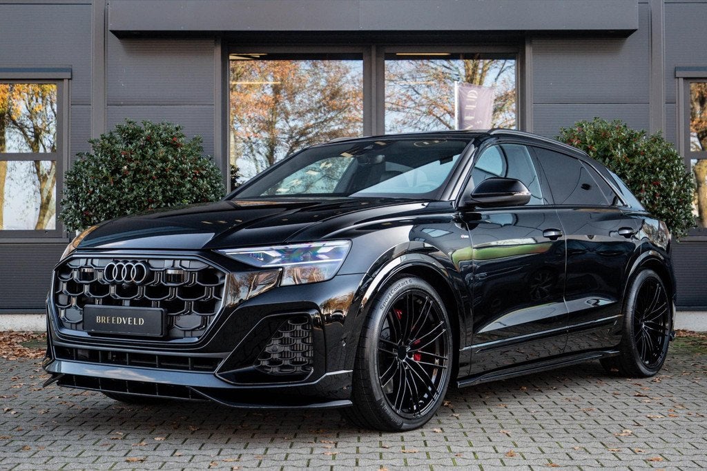 Audi Q8 60 TFSI e Competition 490pk, Carbon, Full-options 20, Auto's, Automaat, Stof, Gebruikt, 2995 cc