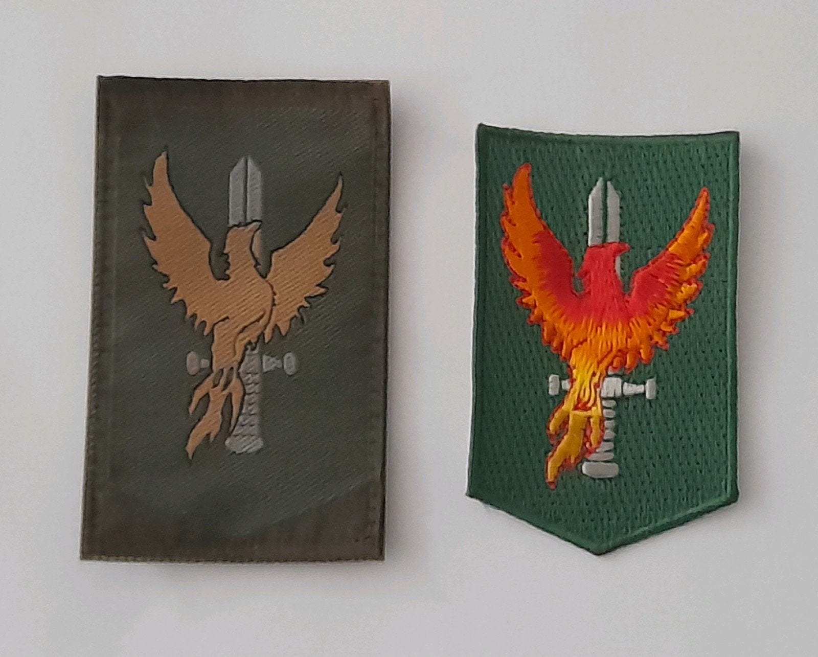 Mouwemblemen OOCL, Ophalen of Verzenden, Landmacht, Nederland, Embleem of Badge