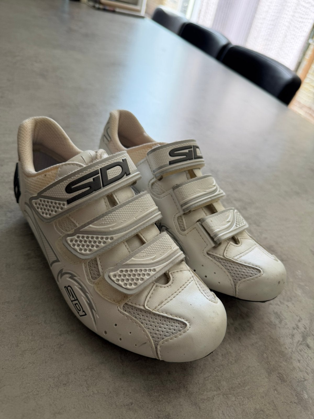 Sidi fietsschoenen wit maat 39, Ophalen, Schoenen, Overige maten, Zo goed als nieuw
