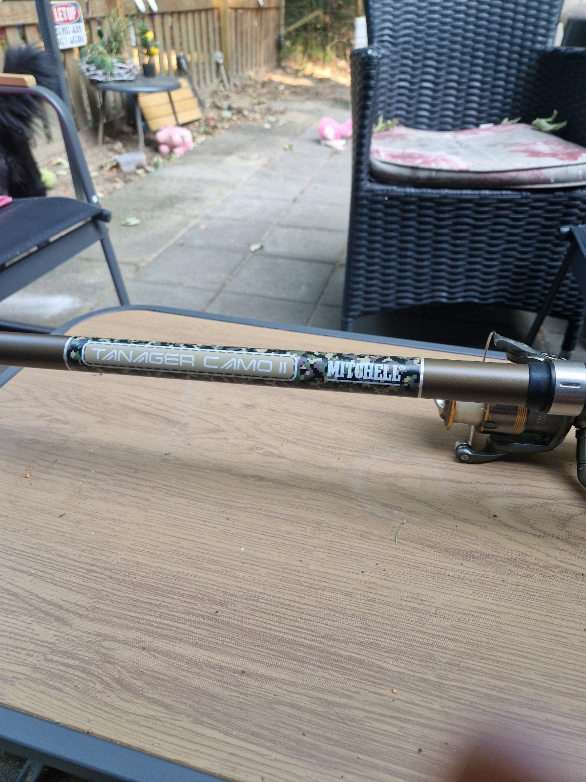 Mitchell Tanager Camo II T350 50-150 Strong CMB Werphengel, Ophalen