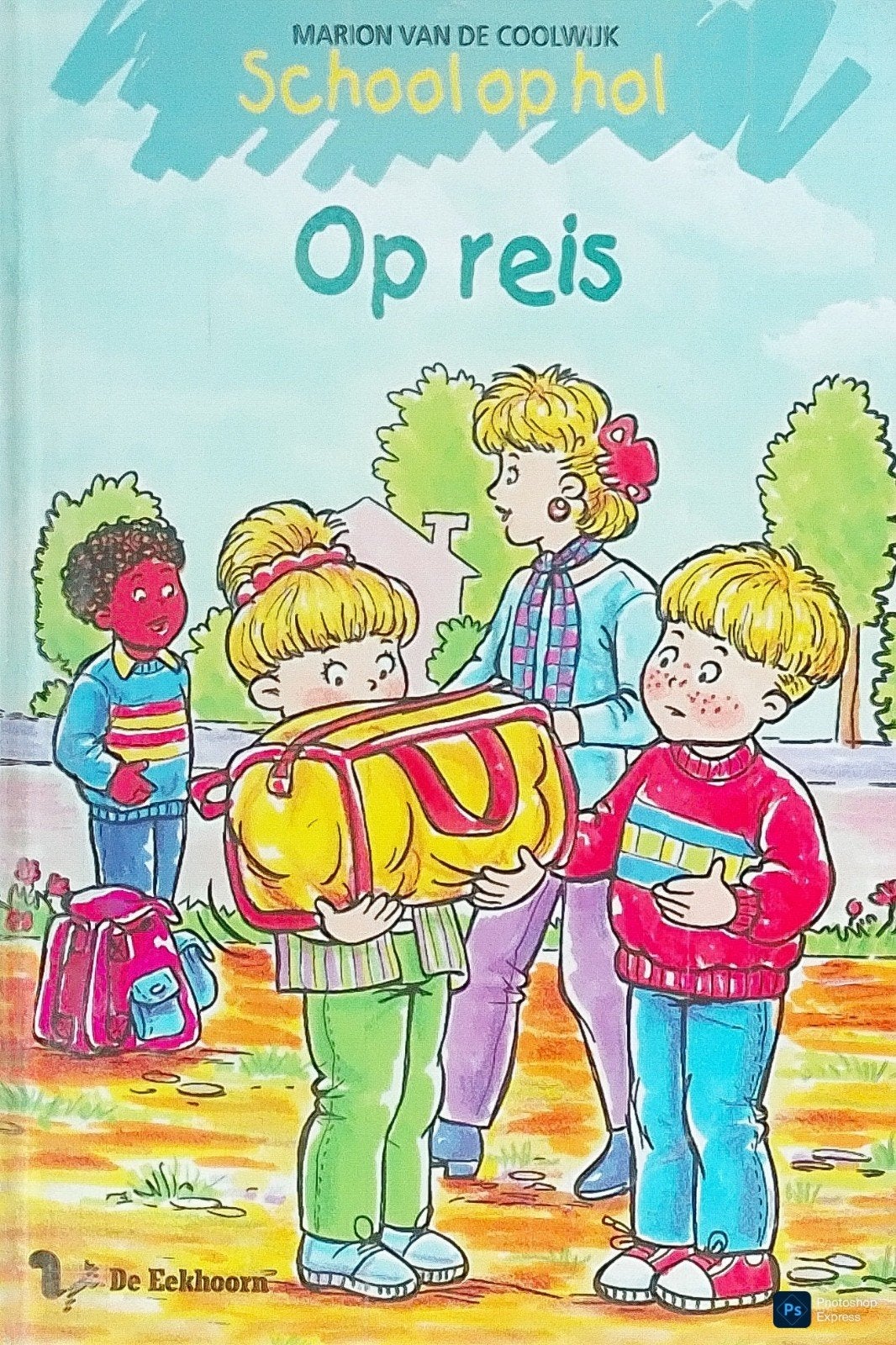 School Op Hol Op Reis, Gelezen, Fictie algemeen, Marion Van Coolwijk., Ophalen of Verzenden