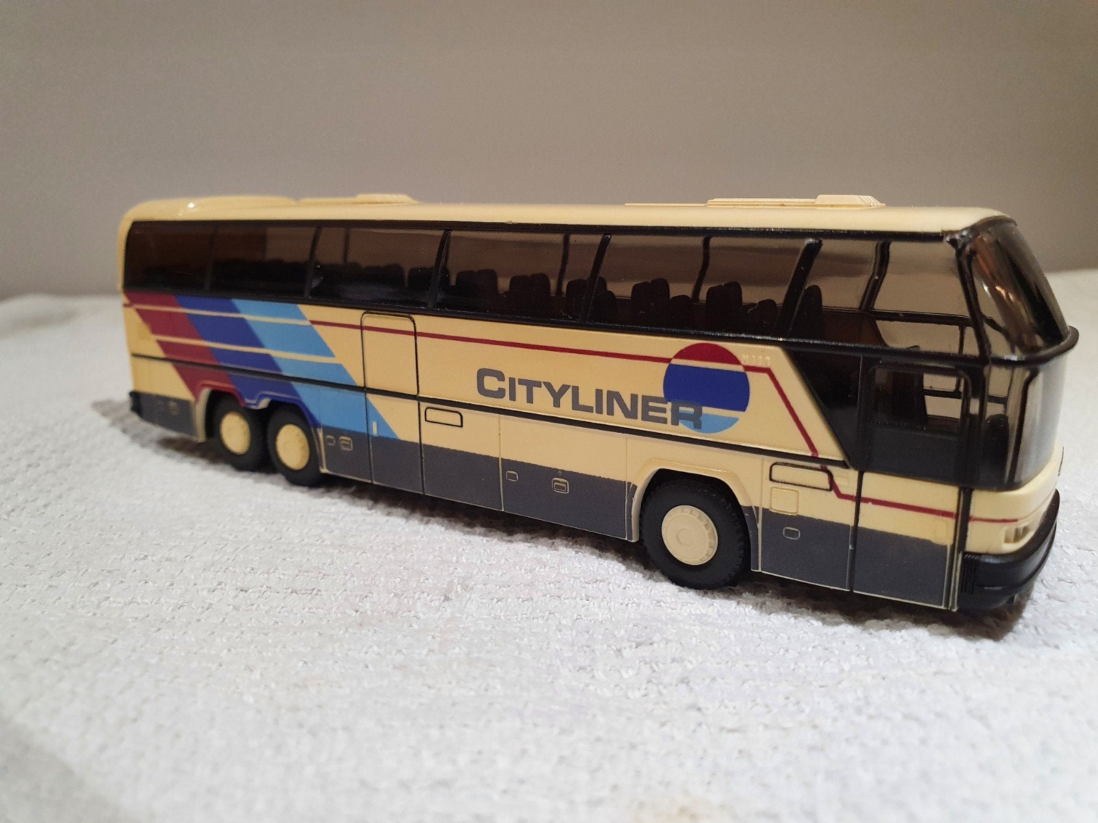 Rietze Neoplan Cityliner 1:87 dubbelasser, Ophalen of Verzenden, Gebruikt, Bus of Vrachtwagen, Rietze