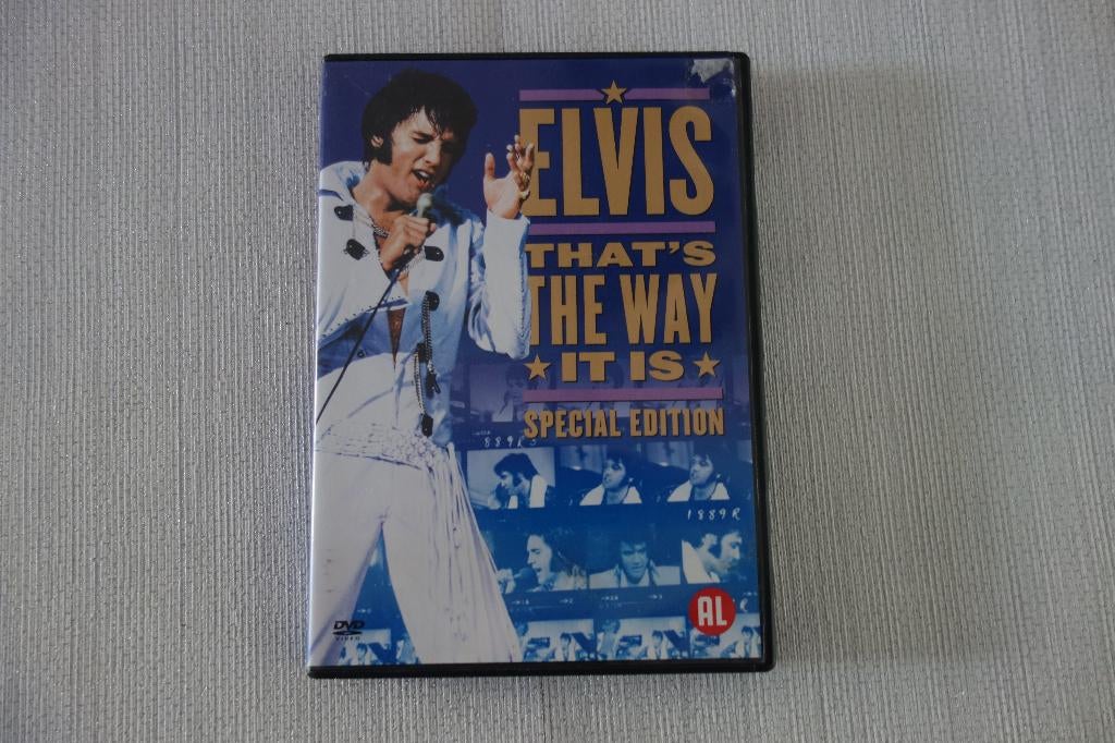 Elvis Presley dvd that’s the way it is., Alle leeftijden, Ophalen of Verzenden, Zo goed als nieuw