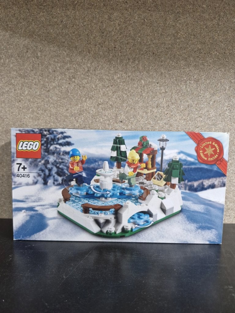 LEGO 40416 Winter Schaatsbaan - Nieuw in doos, Inclusief doos, Overige thema's, Lego, Nieuw