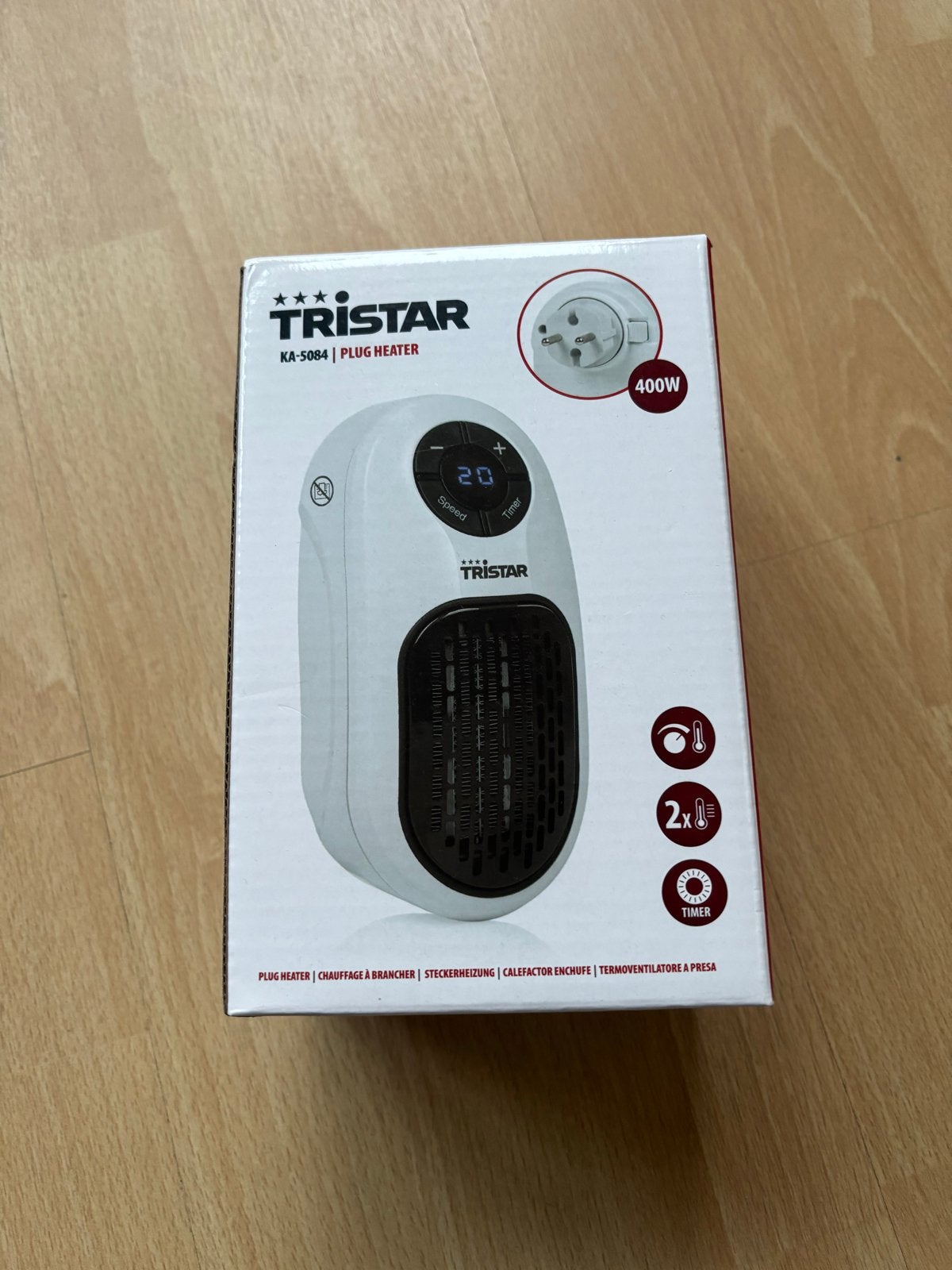 Tristar KA-5084 Plug Heater - Compacte Kachel 400W, Minder dan 30 cm, Kachel, Minder dan 60 cm, Ophalen of Verzenden