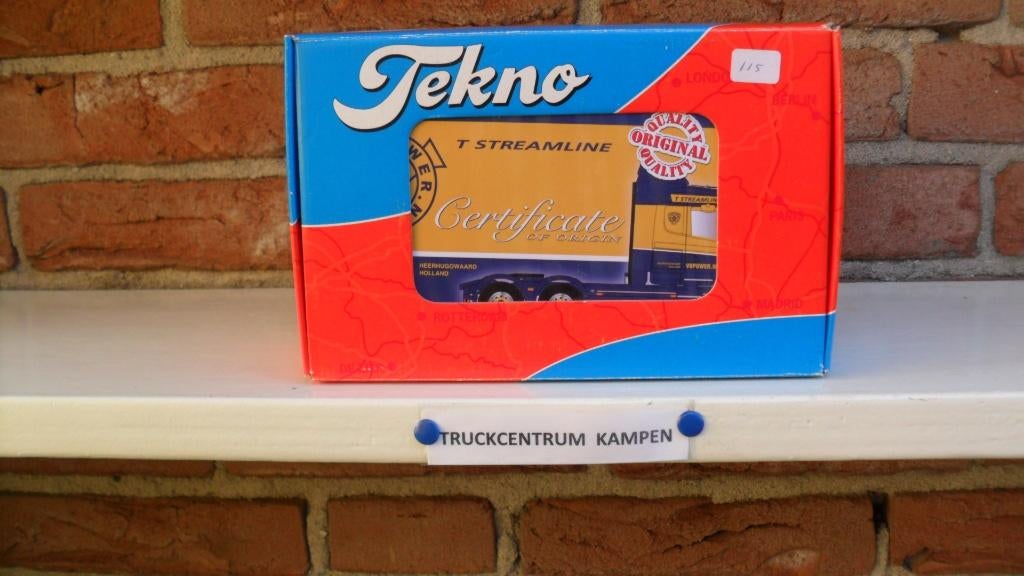 Tekno  Scania  V8  Power, Hobby en Vrije tijd, Modelauto's | 1:50, Ophalen of Verzenden, Nieuw, Bus of Vrachtwagen, Tekno