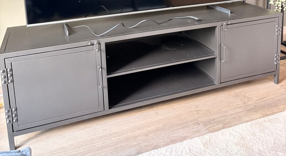 TV Meubel, Ophalen, 100 tot 150 cm, Zo goed als nieuw, Minder dan 100 cm