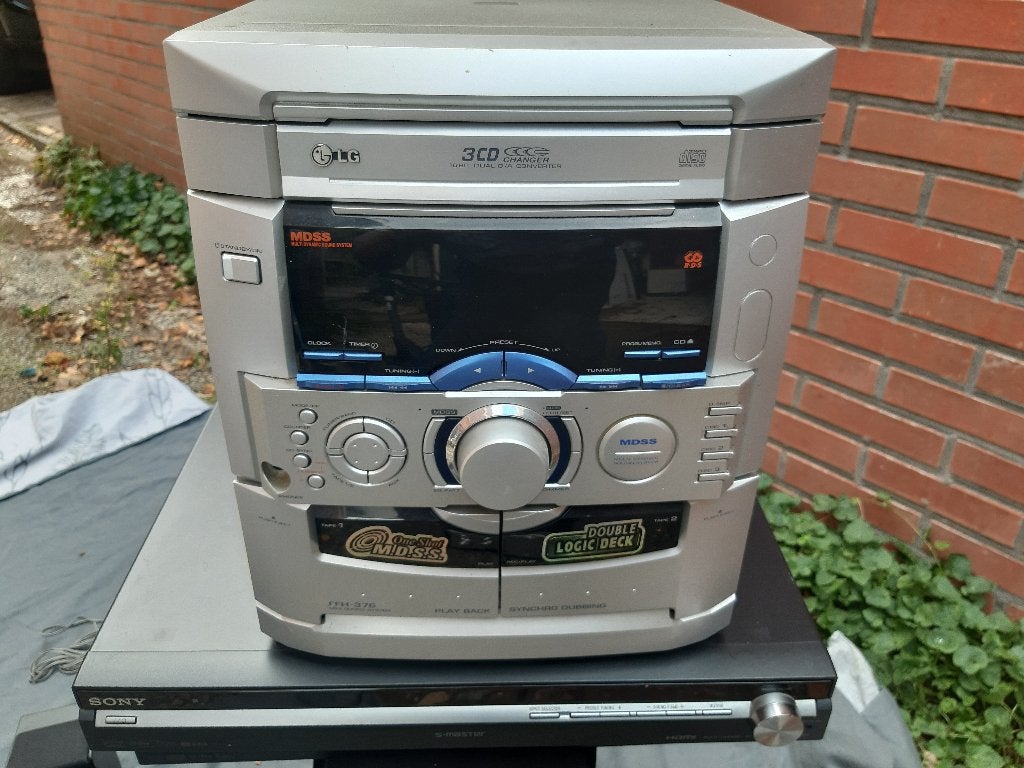 Stereo-set LG model FFH376AD, 3 CD wisselaar, Ophalen, Gebruikt, Tuner of Radio, Overige merken