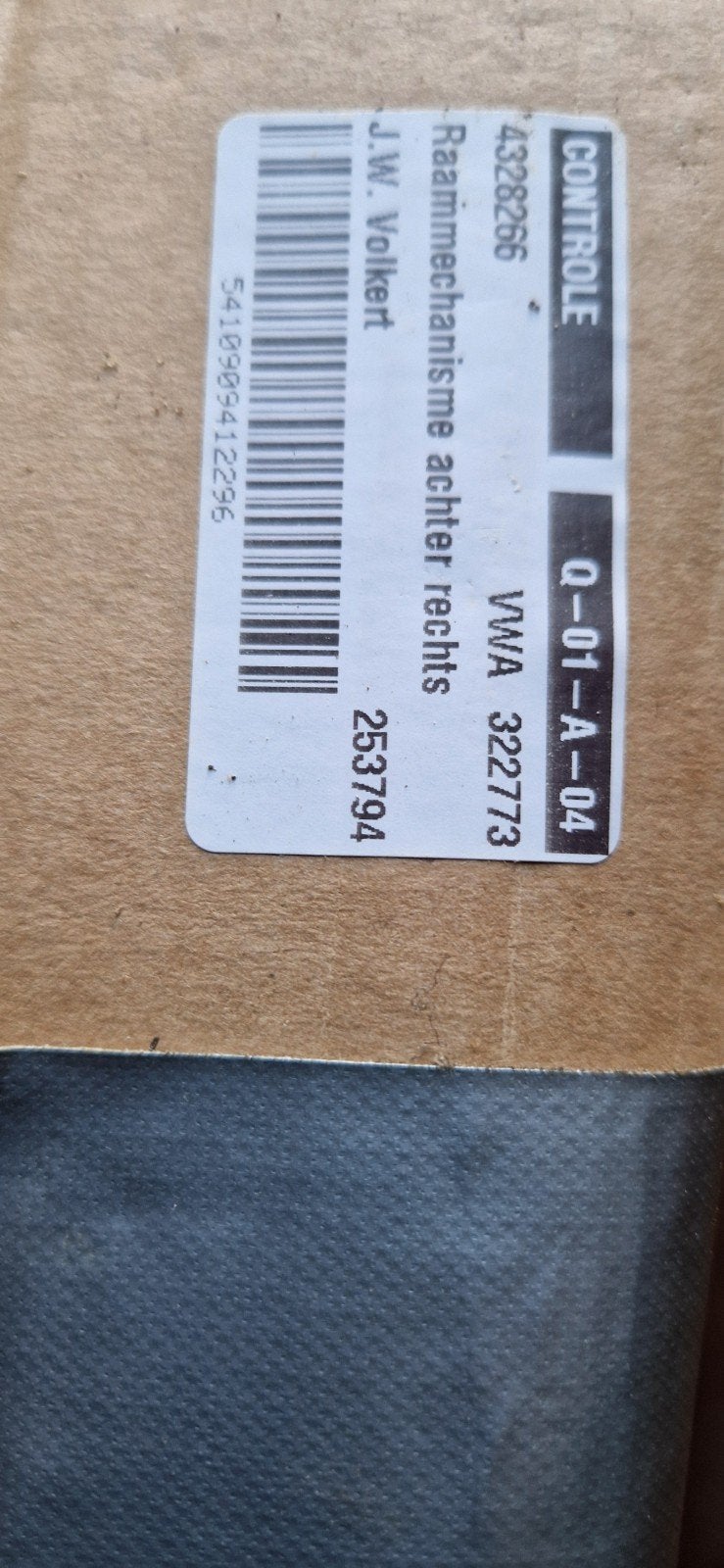 Raammechanisme achter rechts Renault Scenic 03+, Auto-onderdelen, Ophalen of Verzenden, Nieuw, Renault