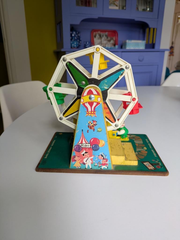 Fisher Price draaimolen uit 1966, Verzamelen, Ophalen of Verzenden, Gebruikt