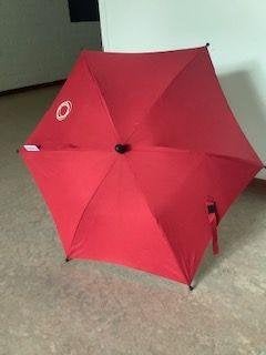 Bugaboo parasol buggy kinderwagen rood UPF 50, Ophalen, Zo goed als nieuw
