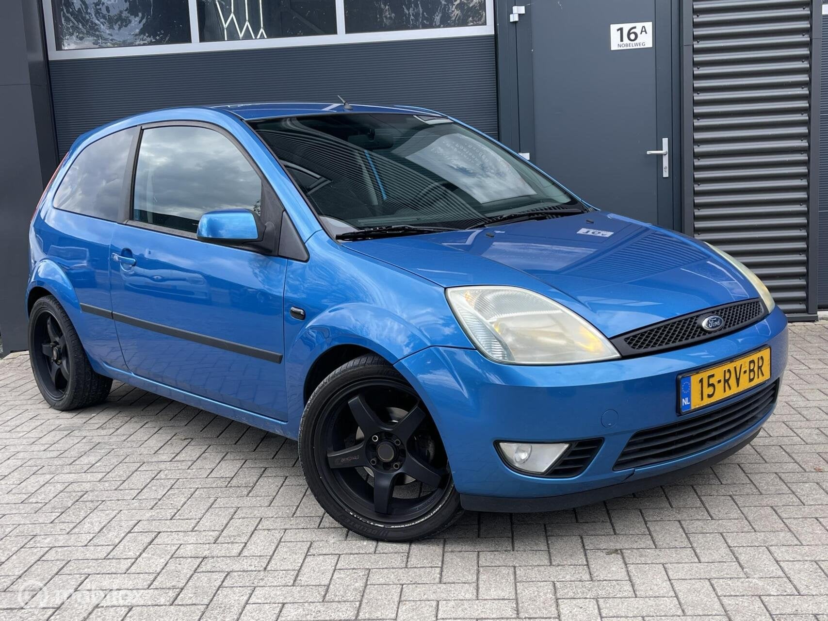 Ford Fiesta 1.3 Blauw, Auto's, 1299 cc, 4 cilinders, Blauw, Origineel Nederlands