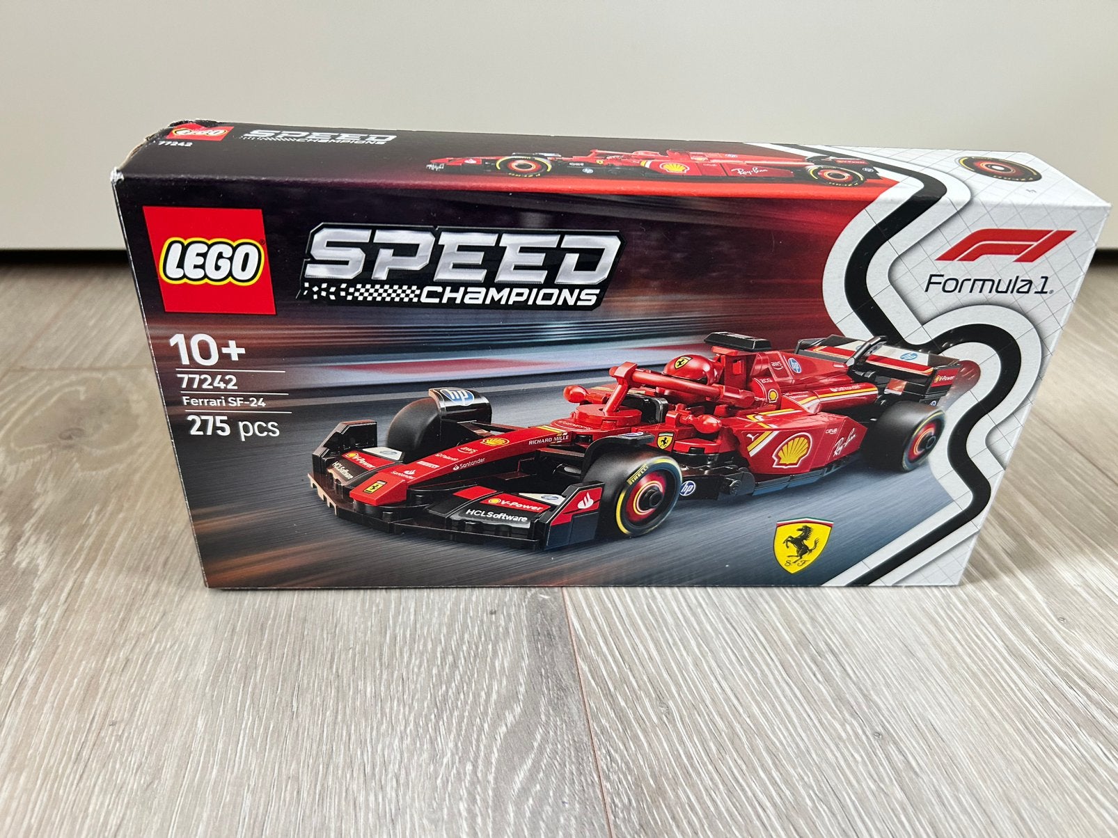 Lego Speed Champions 77242 Ferrari SF-24 F1, Compleet, Gebruikt, Lego, Complete set