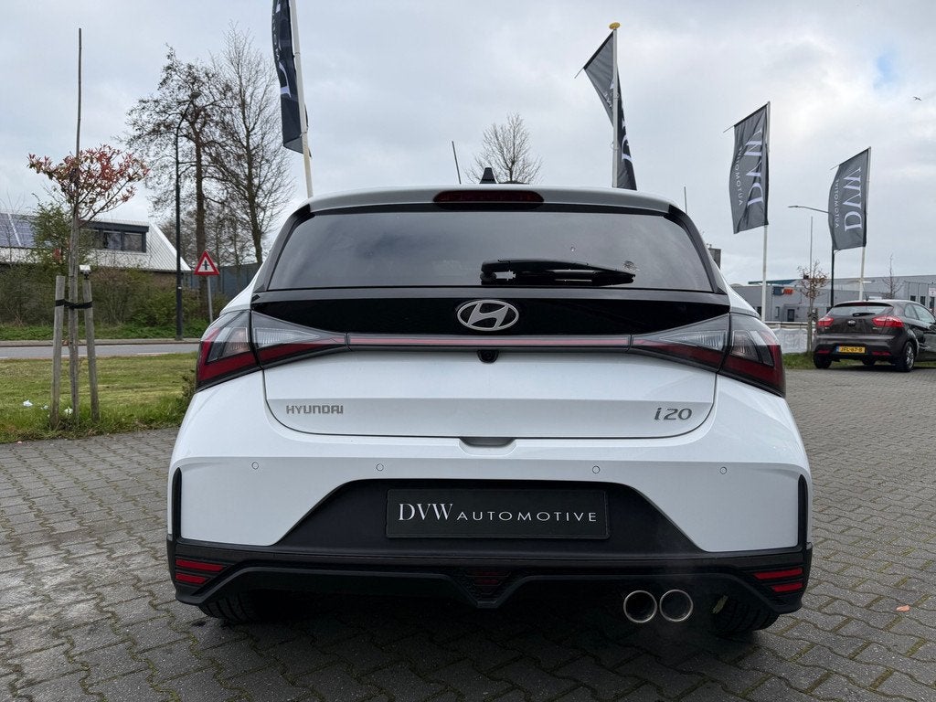 Hyundai I20 1.2 N-Line, Auto's, Hyundai, Voorwielaandrijving, Stof, Gebruikt, Zwart