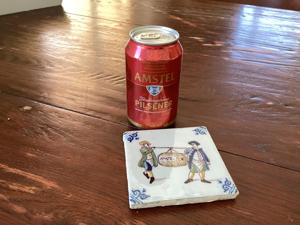 Amstel tegeltje van Tichelaar Makkum, Ophalen of Verzenden
