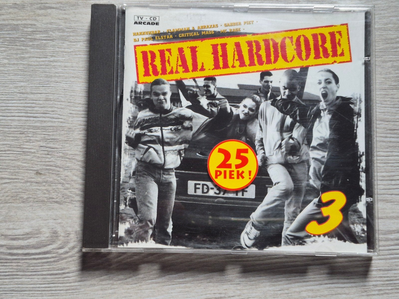 Real Hardcore 3 Gabber, Ophalen of Verzenden, Zo goed als nieuw, Dance Populair