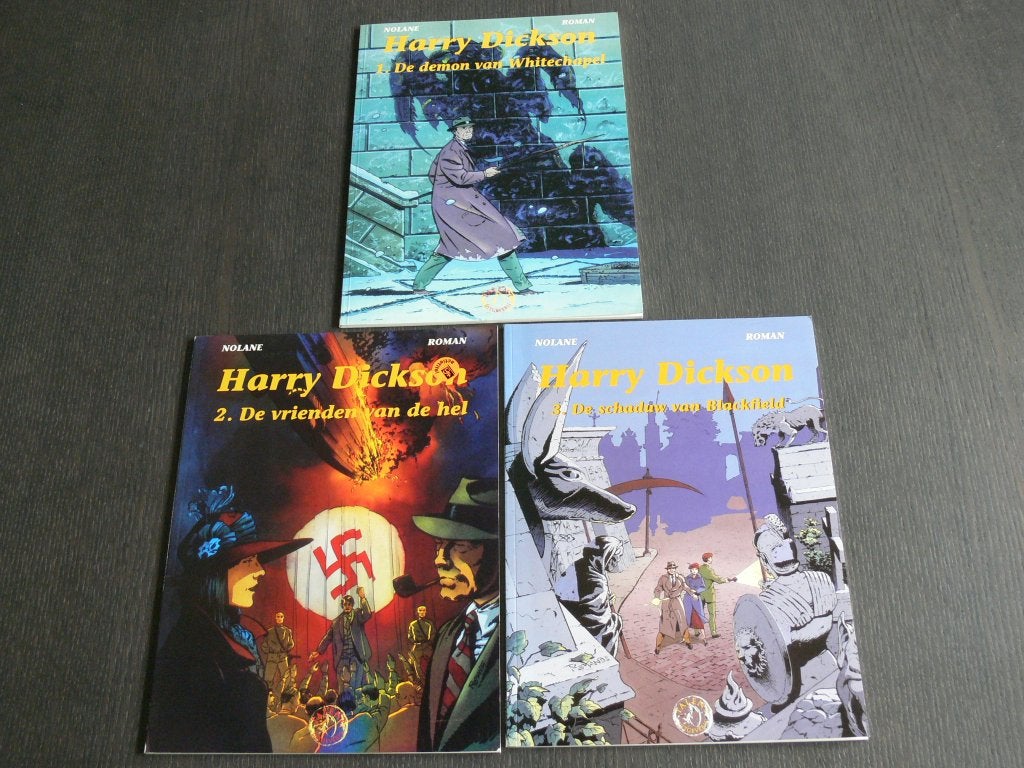Harry Dickson - 3 delen, Meerdere stripboeken, Verzenden, Zo goed als nieuw